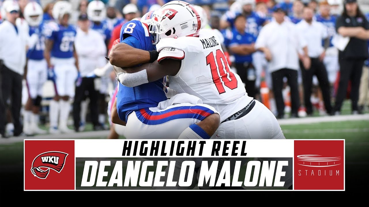 Western Kentucky DL DeAngelo Malone Highlight Reel - 2019 Season | Stadium