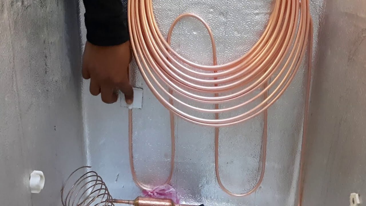 freezer pinchado, fabricación de evaporadora nueva