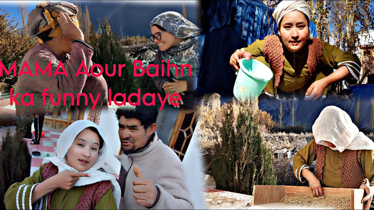 Mama Aour Baihn Ka Funny ladaye😂||sixthVideo||7Dayschallangevideo 📸||Ladakhiyoutuber