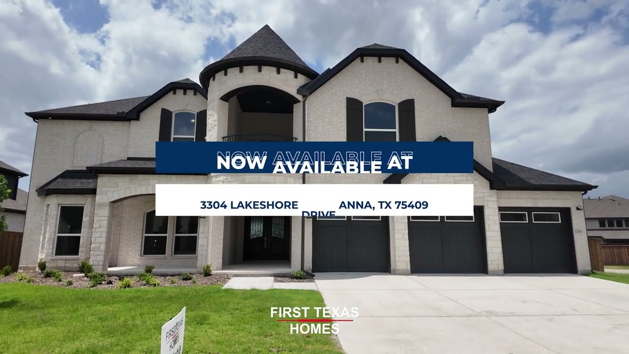 Brentwood 3 F w/Media - 3304 Lakeshore Drive Anna, TX 75409 in The Villages of Hurricane Creek