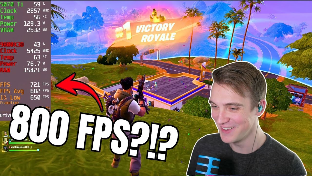 RTX 5070 Ti - Fortnite Chapter 7 Benchmark 🔥 How Many FPS Can It REALLY Push?