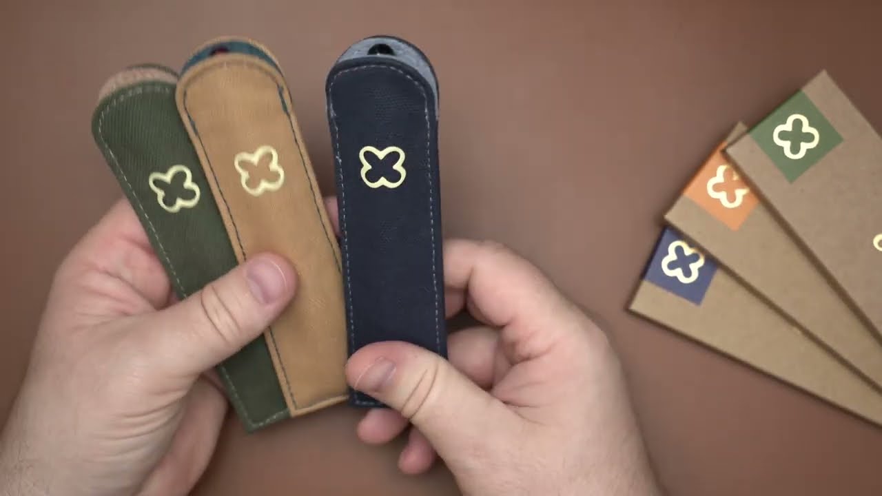 The Pen Pocket Canvas Sleeve from Esterbrook
