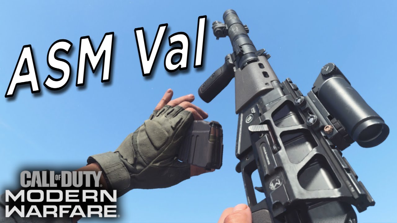 ASM Val (AS Val) on Modern Warfare Gameplay (PS5)