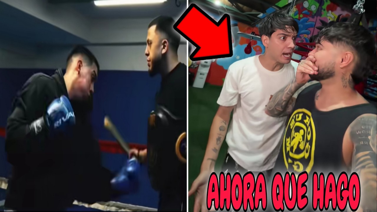 ABRAHAM HABLA DE NANDO Y COMO ENTRENA EN EL BOX abraham vs Nando (lo van a humillar?)