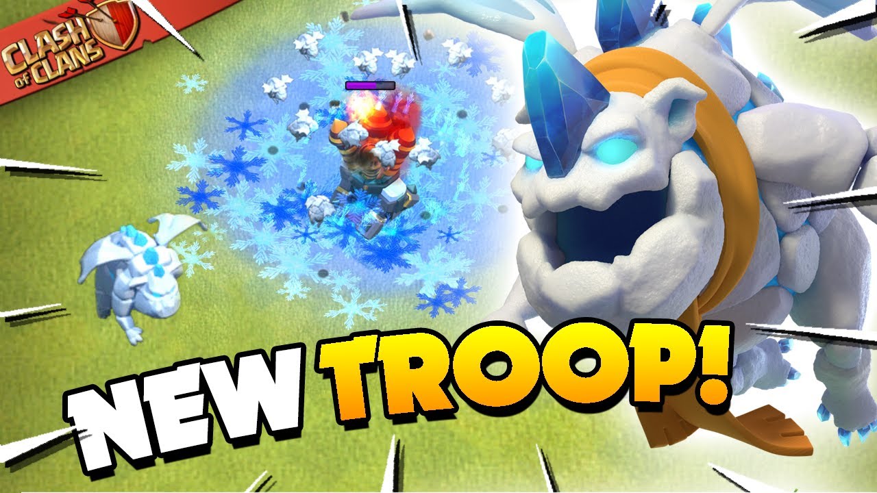 Ice Hound Explained! New Super Troop in Clash of Clans!