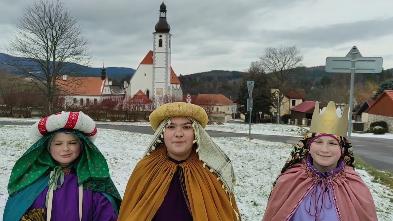 Tři králové v Kájově 2025
