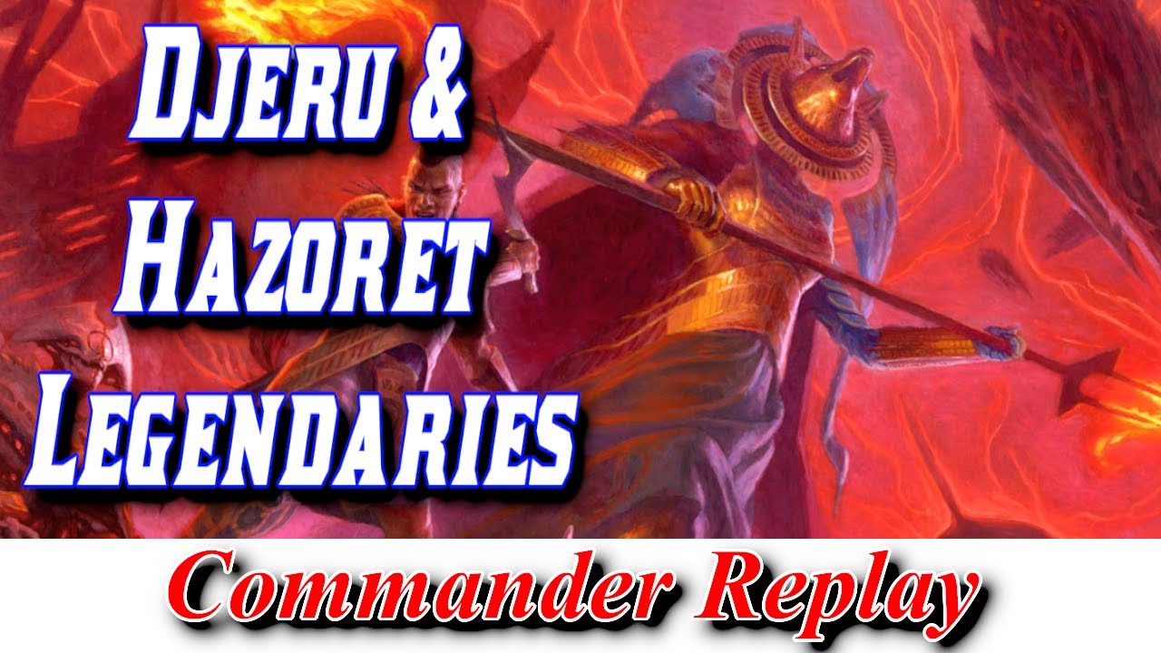 Djeru & Hazoret Legendaries vs Ghalta & Mavren, Quintorius, Neyali | MTG EDH Gameplay