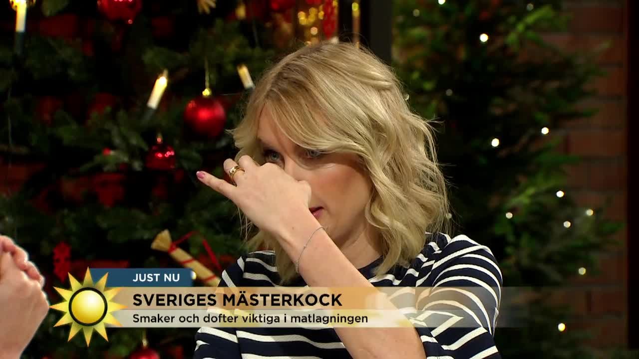 Mästerkocks-Mischa testar Jennys smaksinne - Nyhetsmorgon (TV4)