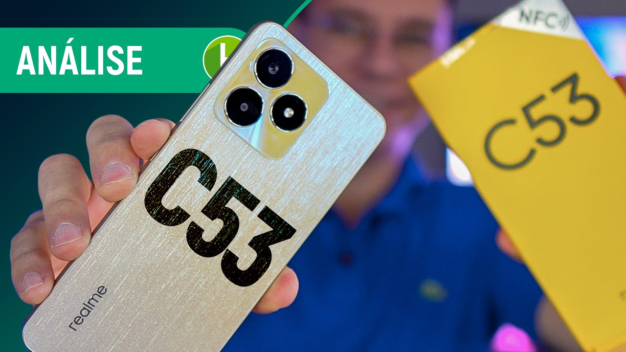 REALME C53 acerta em DESEMPENHO e BATERIA para entregar BOM CUSTO-BENEFÍCIO | Análise / Review