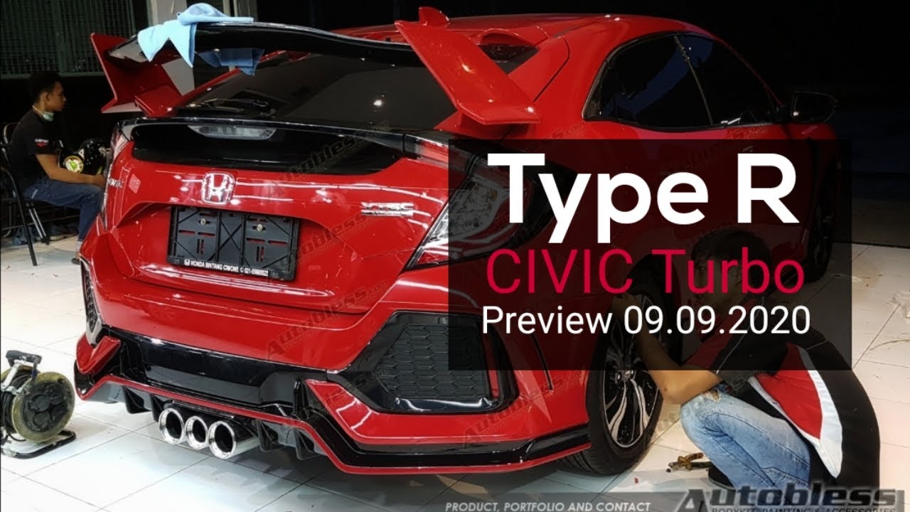 Bodykit Civic Turbo Type R (Civic Tithum Thailand). Sneak Preview 09.09.2020