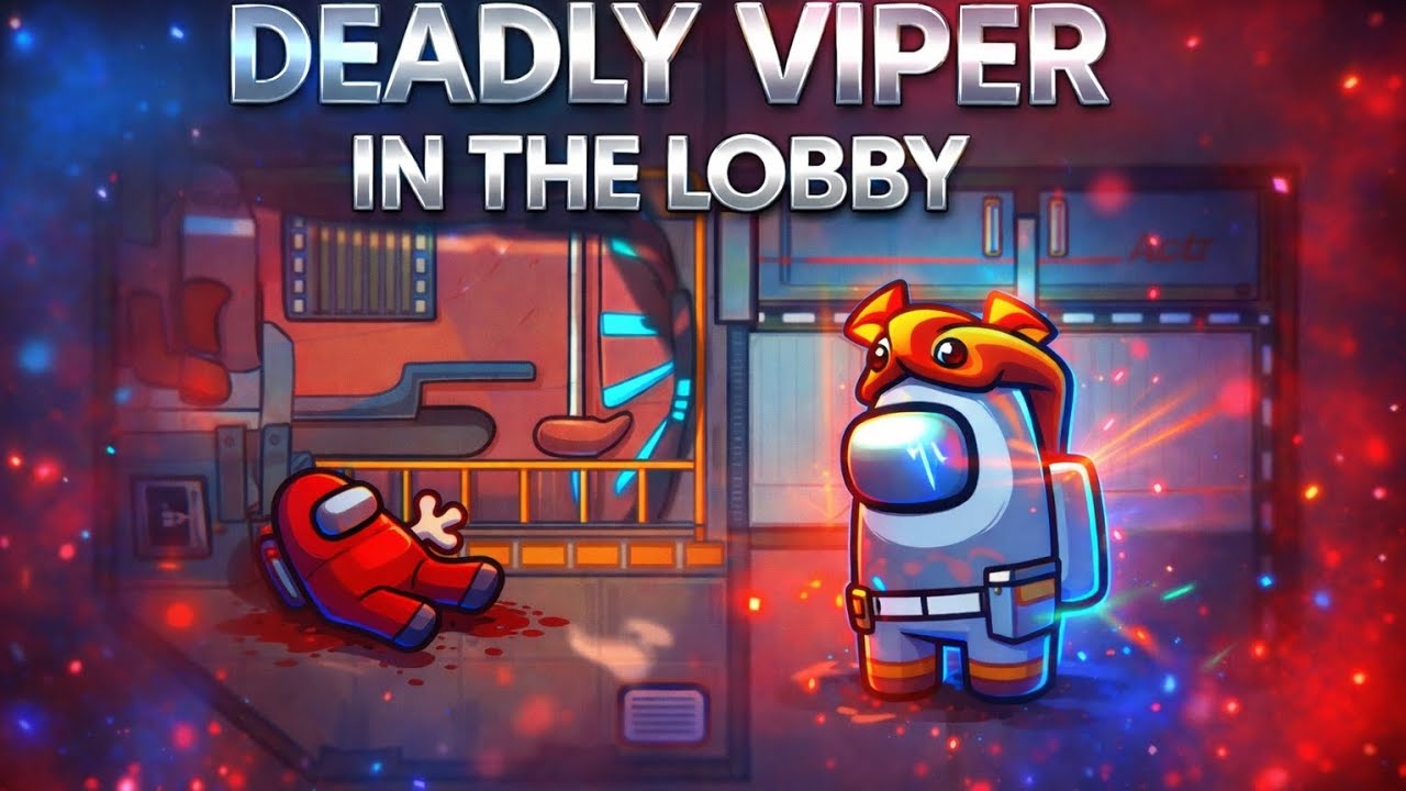 Deadly Viper in lobby • WOLF YT • #amongus #video #impostor #viper #funny #memes #beshak #liriklagu
