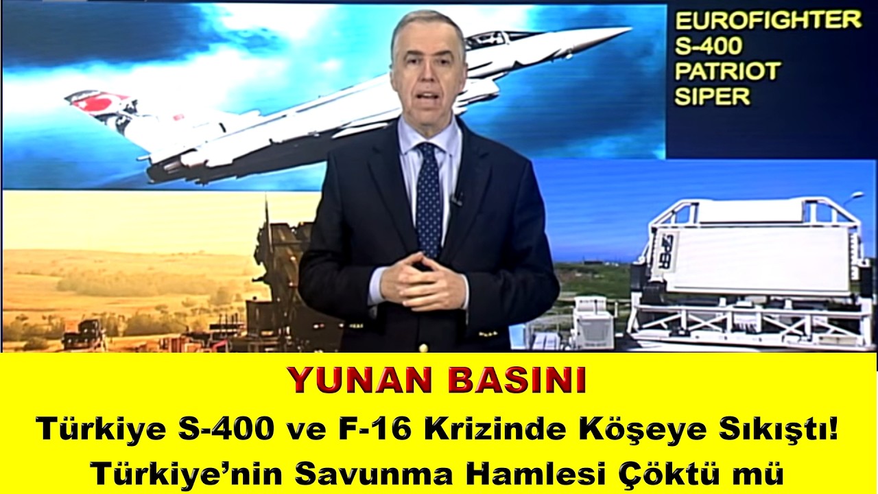 Yunan Spiker : T&uuml;rkiye S-400 ve F-16 Krizinde K&ouml;şeye Sıkıştı! T&uuml;rkiye&rsquo;nin Savunma Hamlesi &Ccedil;&ouml;kt&uuml; m&uuml;?