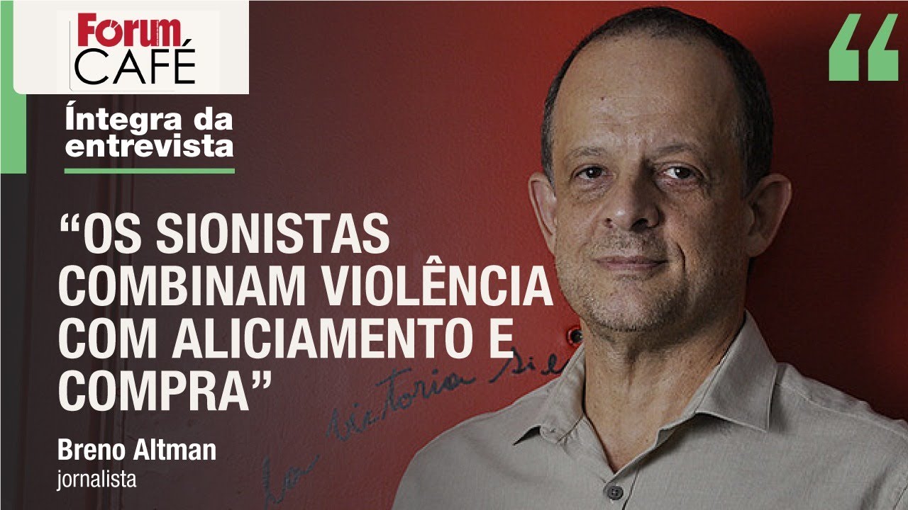 Breno: “A truculência sionista volta-se sobretudo aos judeus que combatem o sionismo, que é racismo”