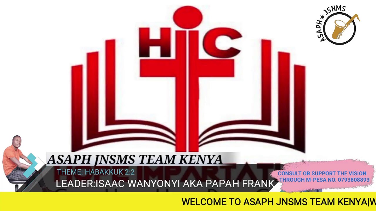 ASAPH JNSMS TEAM KENYA|WORSHIP ENCOUNTER SEASON.1|16TH FEB 2024|HABAKKUK 2:2