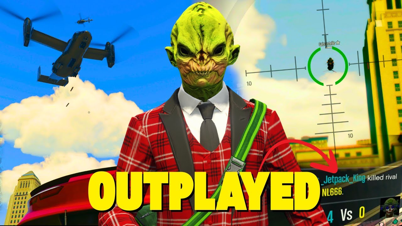 Rage-Quit in 4K - Hostile GTA Players get EXTERMINATED 
