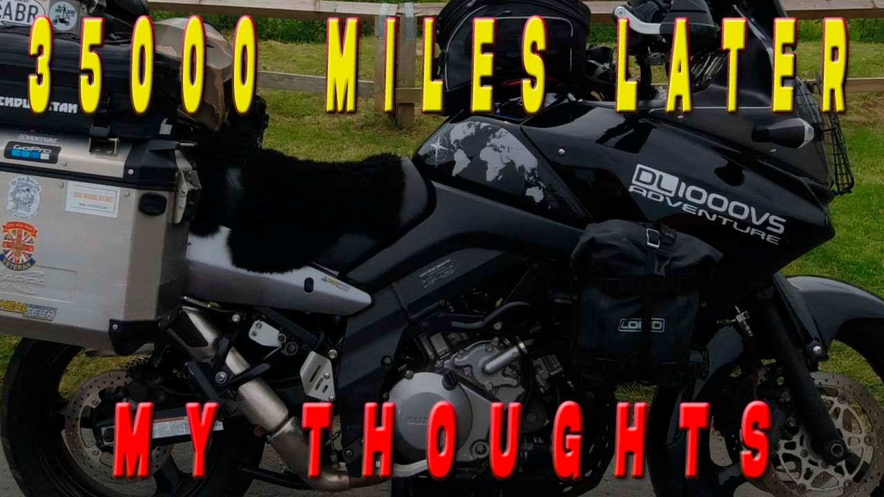 Suzuki V Strom DL1000,  35000 miles later
