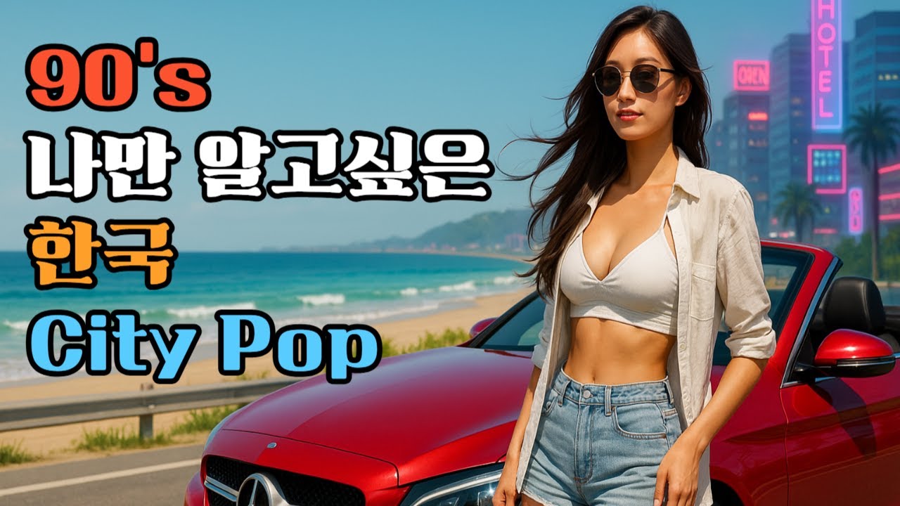 🚗 드라이브 필수곡! 90년대 감성 가득한 한국 시티팝 플레이리스트
