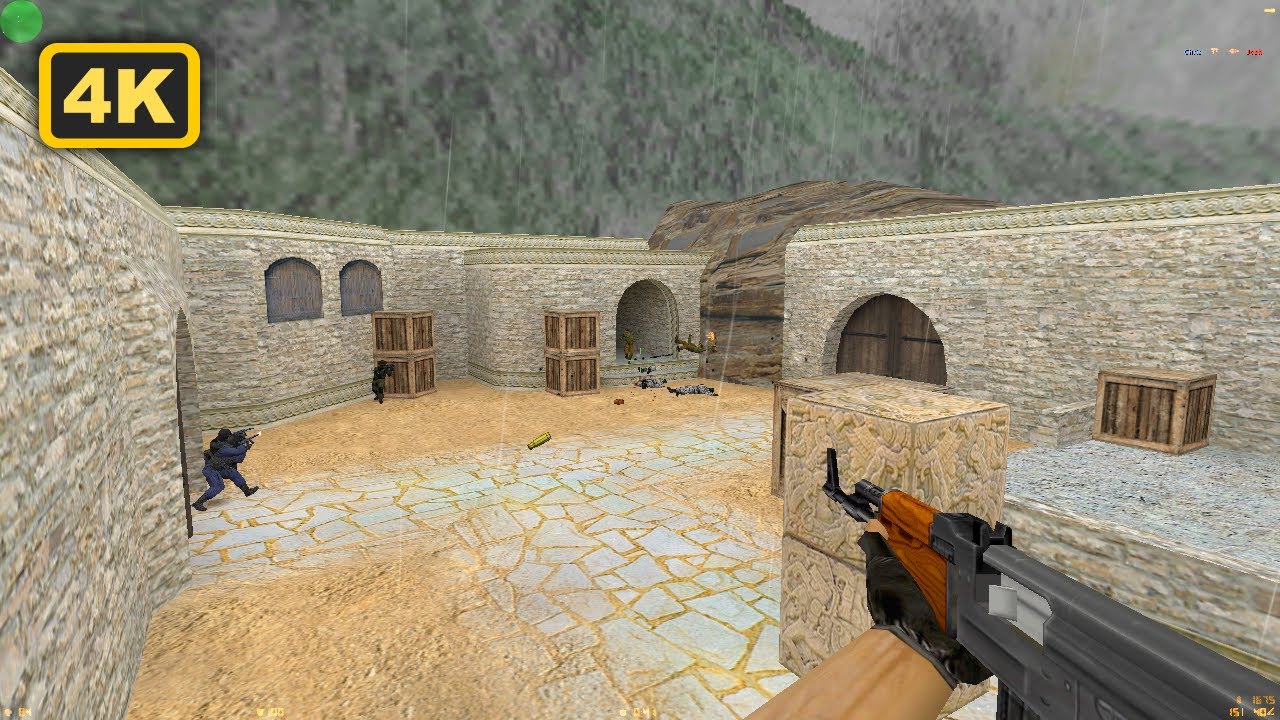 🔥 CS 1.6 Nostalgia &ndash; Dust2_Aztec Hybrid Map [No Commentary | 4K 60FPS]