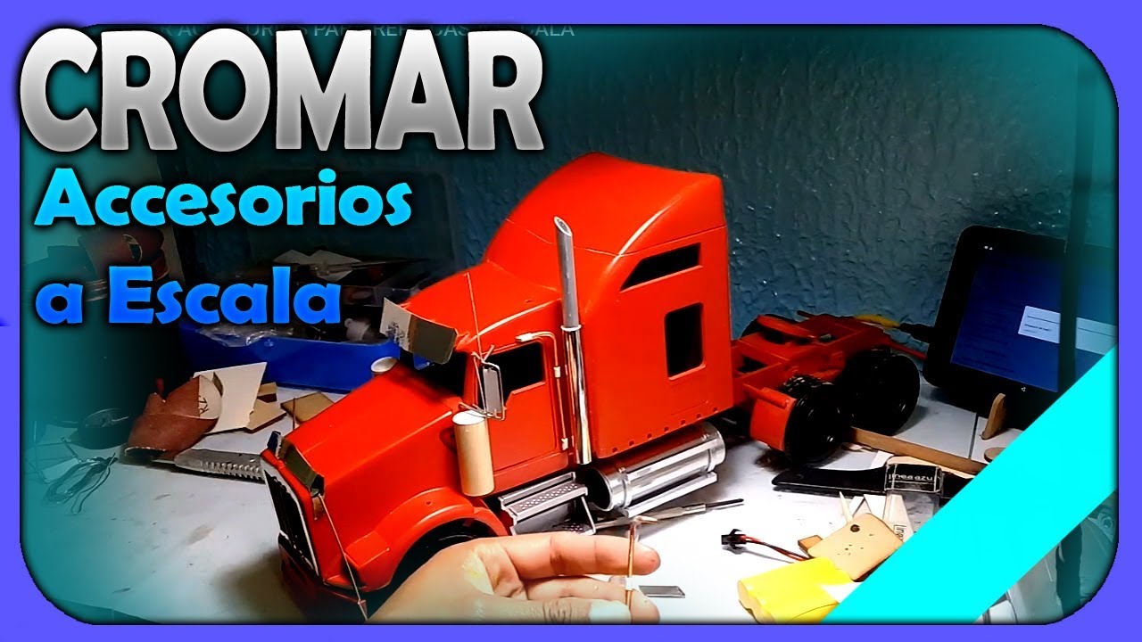 COMO CROMAR ACCESORIOS PARA RÉPLICAS A ESCALA
