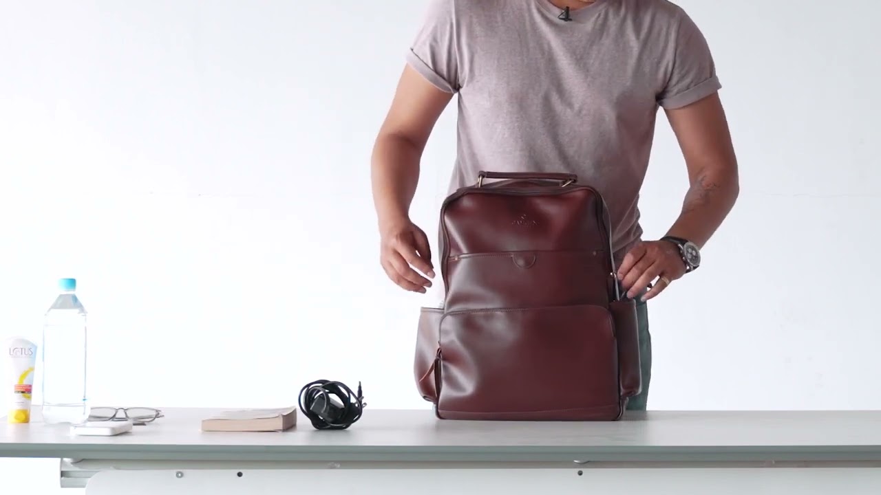 Nepals first vegan leather bags.