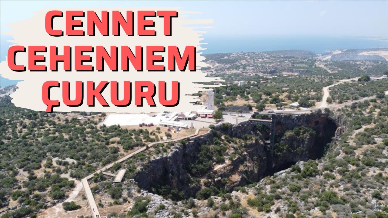 Dev Çukurdan Asansörle Çıkılabiliyor! | Cennet Cehennem Obruğu | Mersin Gezilecek Yerler