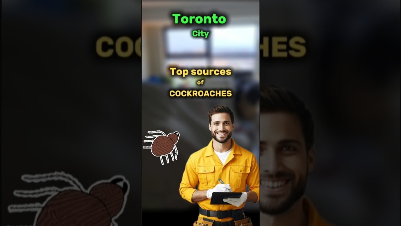 7 Sources of Cockroaches (5 DIY Fixes!) 👍#pestcontrol #toronto