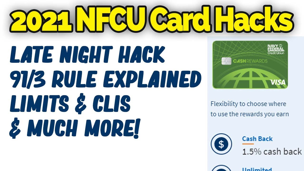 NFCU 2021 Massive Credit Hacks List (Updated!)