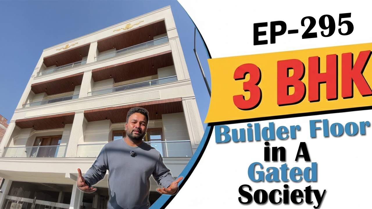 Buy 3 BHK Builder Floor in A Gated Society | s1ep295 | Properties in faridabad