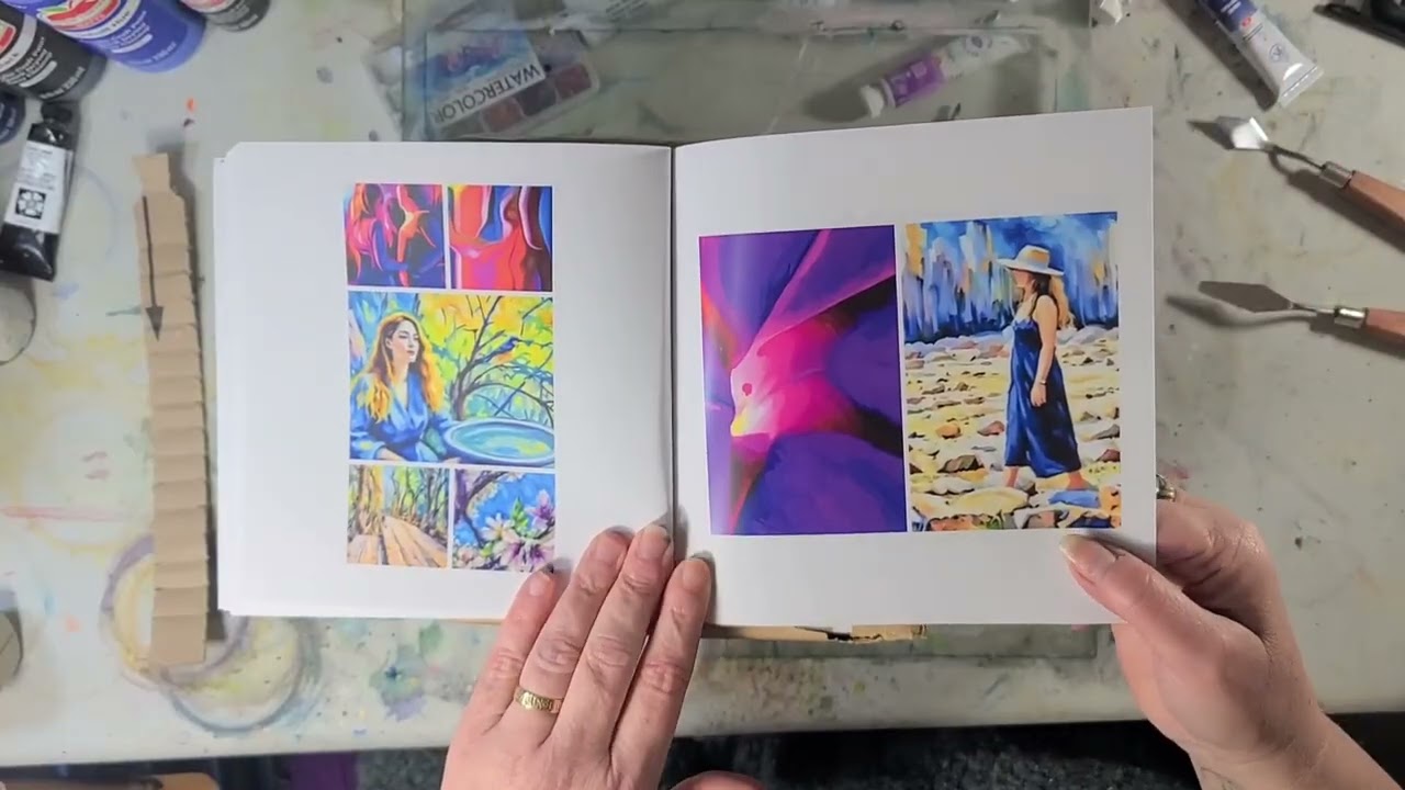 Unboxing: A Google Photobook and a box of Daler-Rowney inks from Ebay