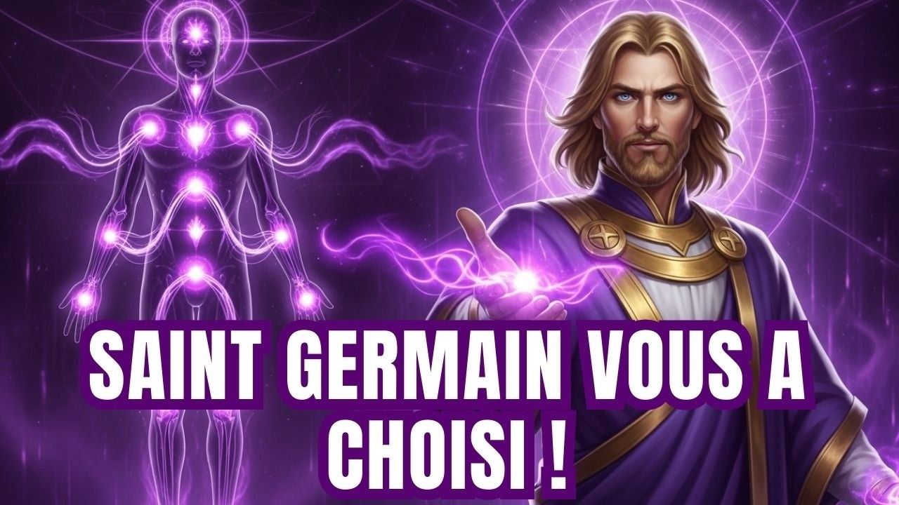 VOTRE CORPS CHANGE ? 9 PREUVES QUE LA FLAMME VIOLETTE DE SAINT GERMAIN AGIT MAINTENANT !