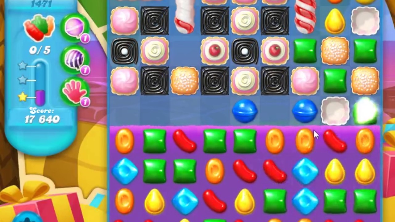 Candy Crush Soda Saga Level 1471 - NO BOOSTERS