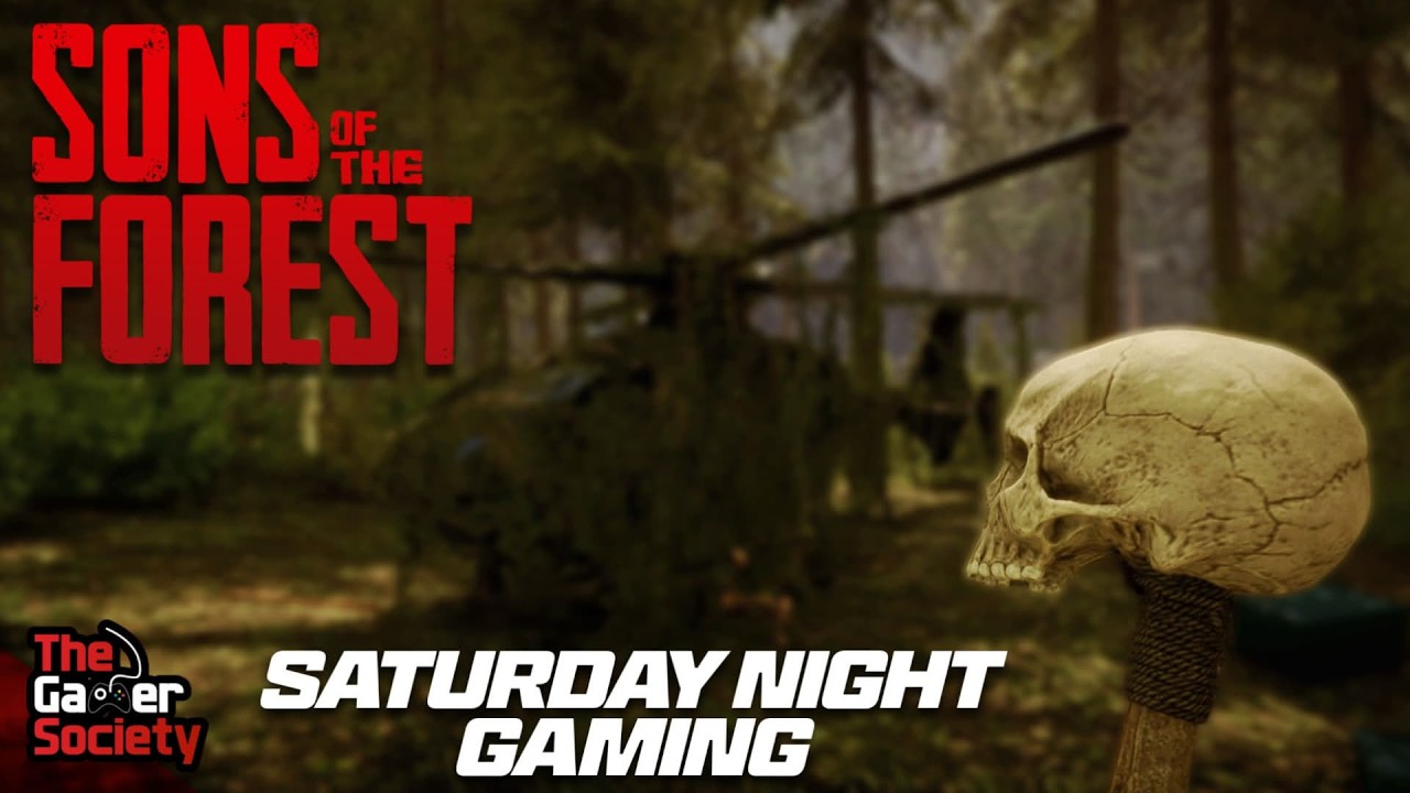 🔴SONS OF THE FOREST | SATURDAY NIGHT GAMING - V - 5!