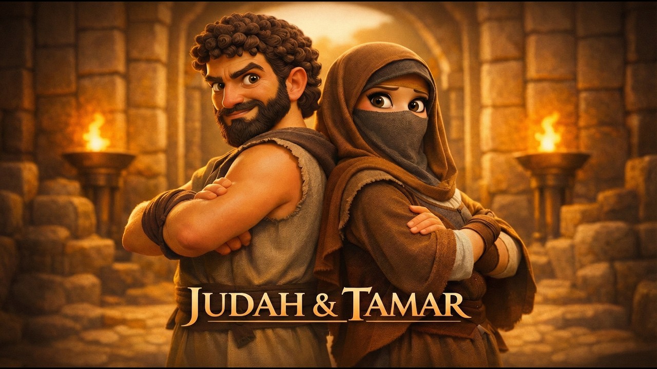 This Bible Story Will Shock You Judah vs. Tamar Explained | Animated Bible Stories
