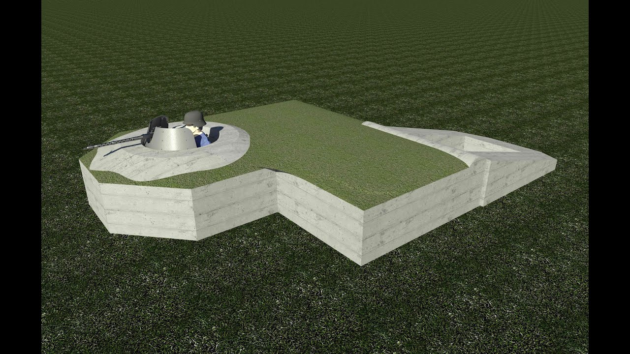 Duitse bunker | Tobruk, Mariapolder ‘s Gravendeel