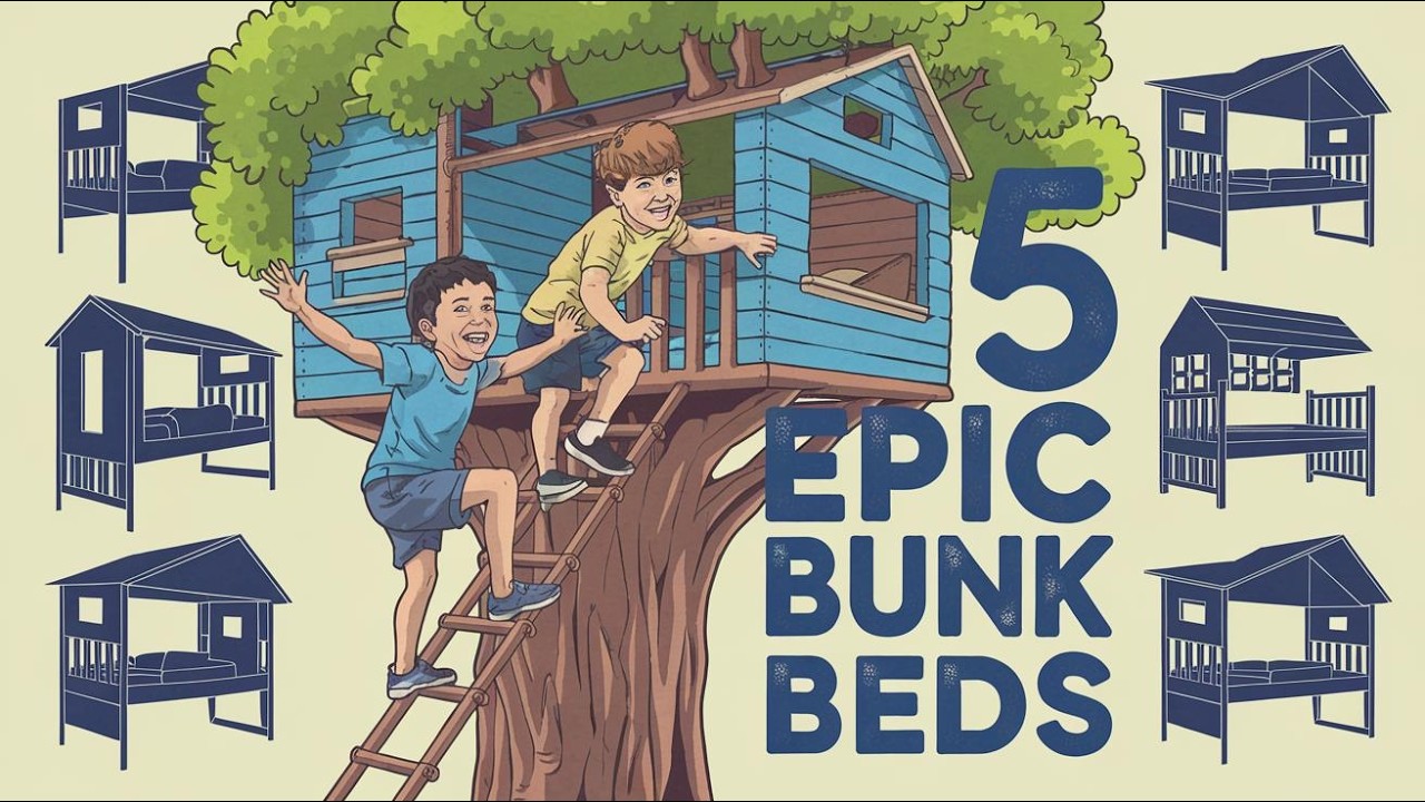 5 Epic Bunk Beds for Kids: Sleep Adventures!