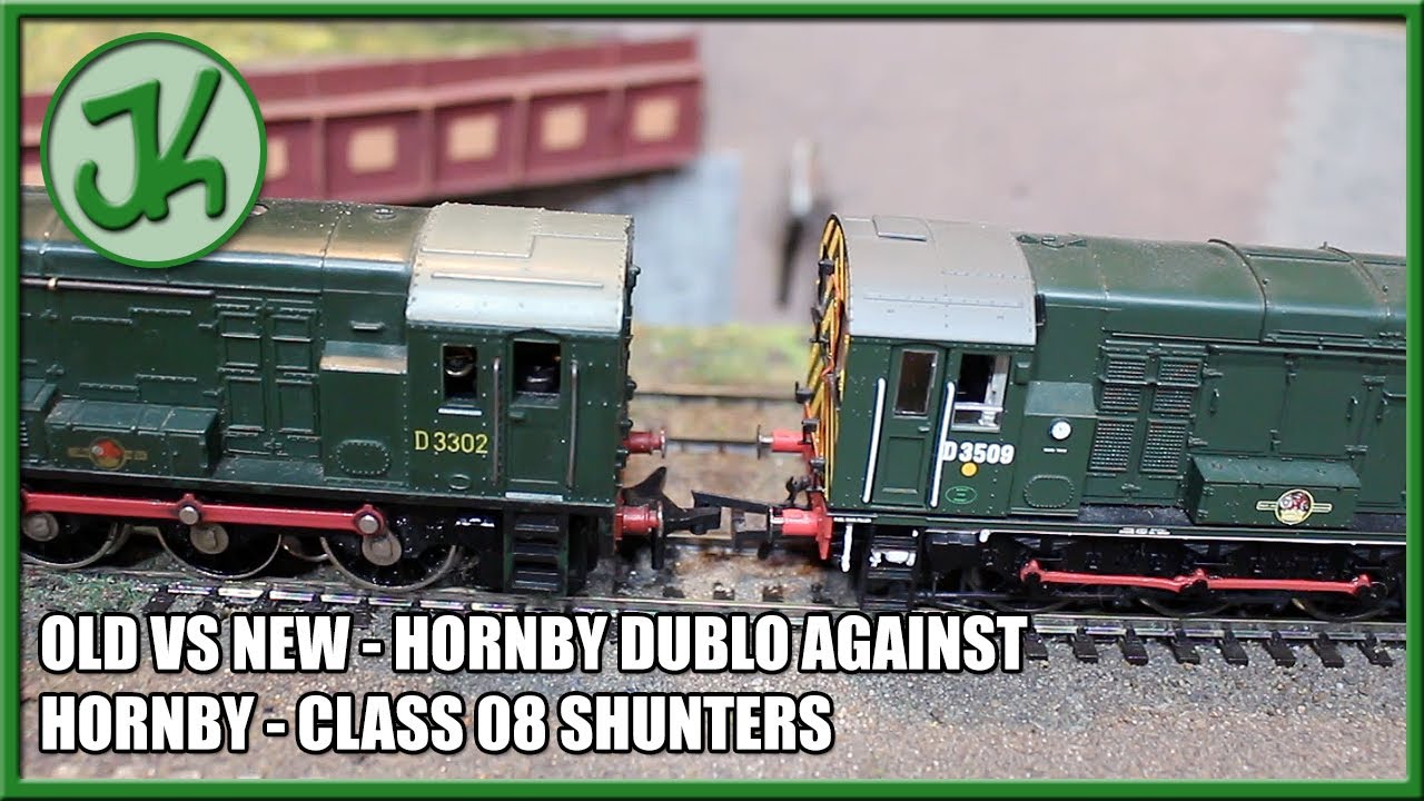 Old vs New - Hornby Dublo Against Hornby - Class 08 Shunters