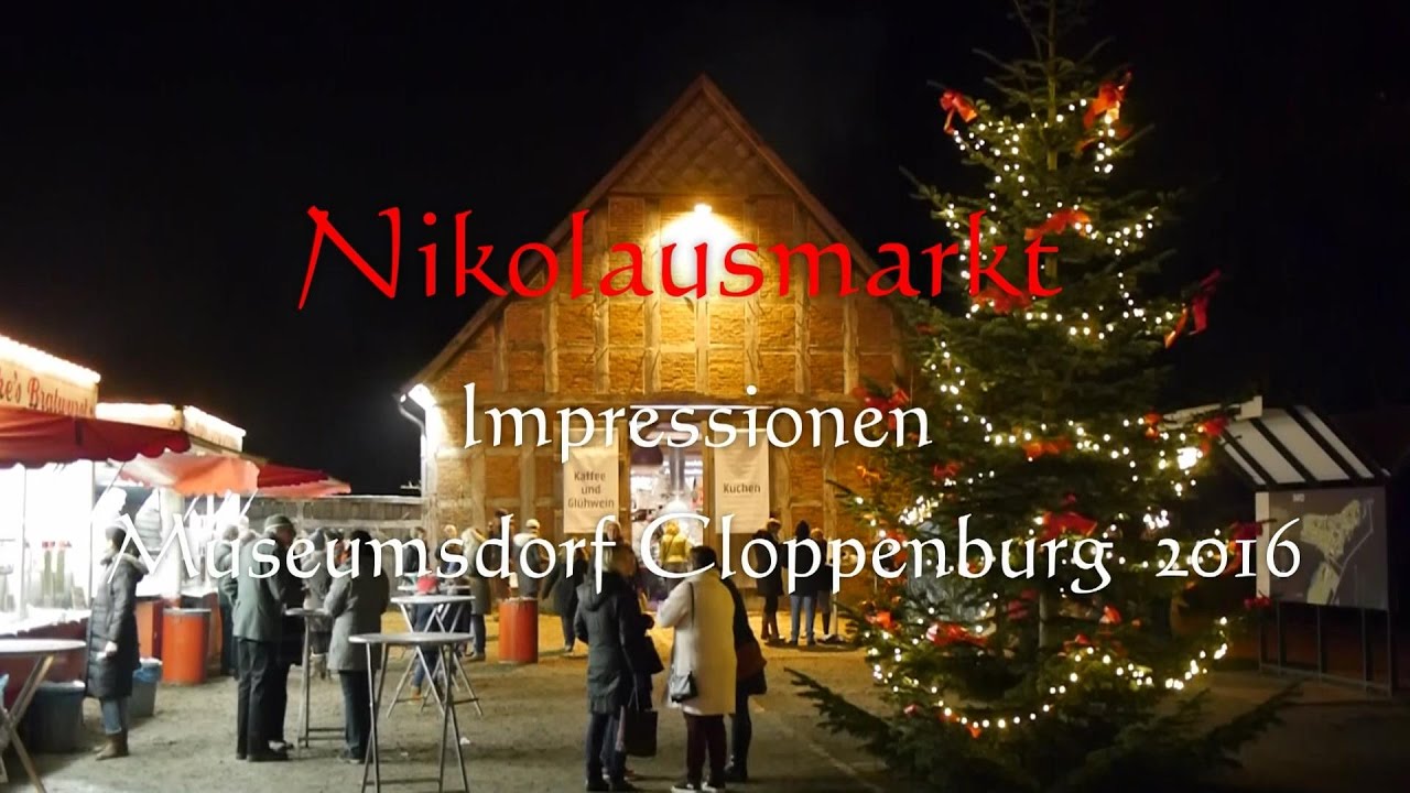 Nikolausmarkt 2016 - Museumsdorf Cloppenburg