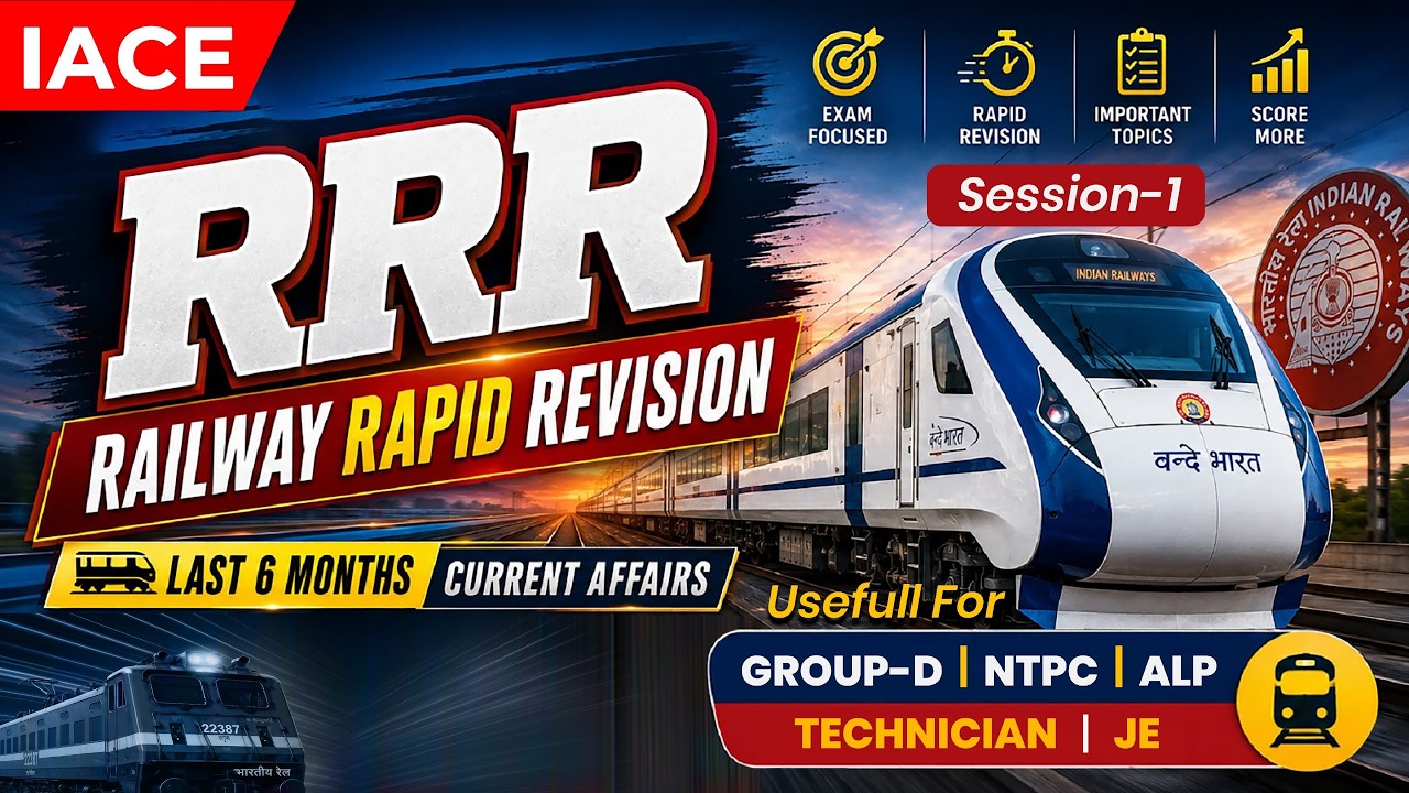Railway Group D 2026 Current Affairs | Rapid Revision Class | Devi Sita Madam