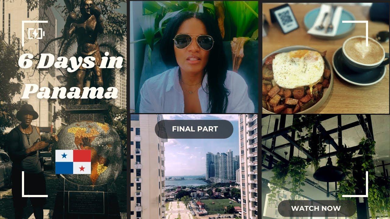 Panama Final part. Tour PH Living 73, Amador Causeway on a motor bike and we eat in COZY restaurants