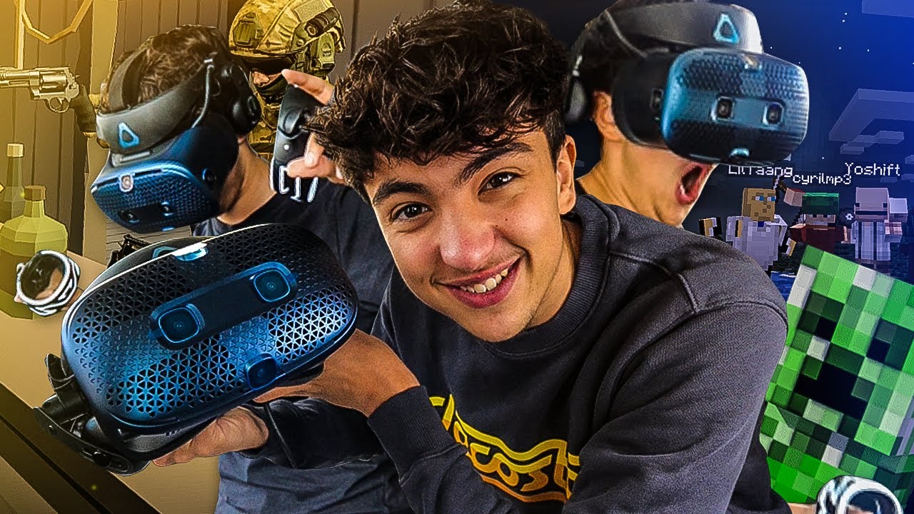 Ma premi&egrave;re fois en R&eacute;alit&eacute; Virtuelle !  (j'ai failli d&eacute;truire ma chambre...)