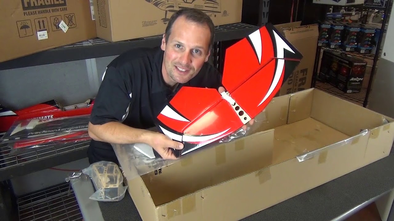 Precision Aerobatics Ultimate AMR 60 unboxing