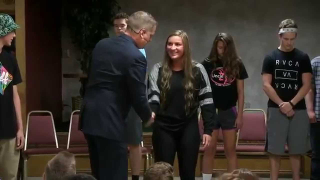 Crazy Hypnosis Take Downs| Hypnotist Freddie Justice | St. Francis Senior Party