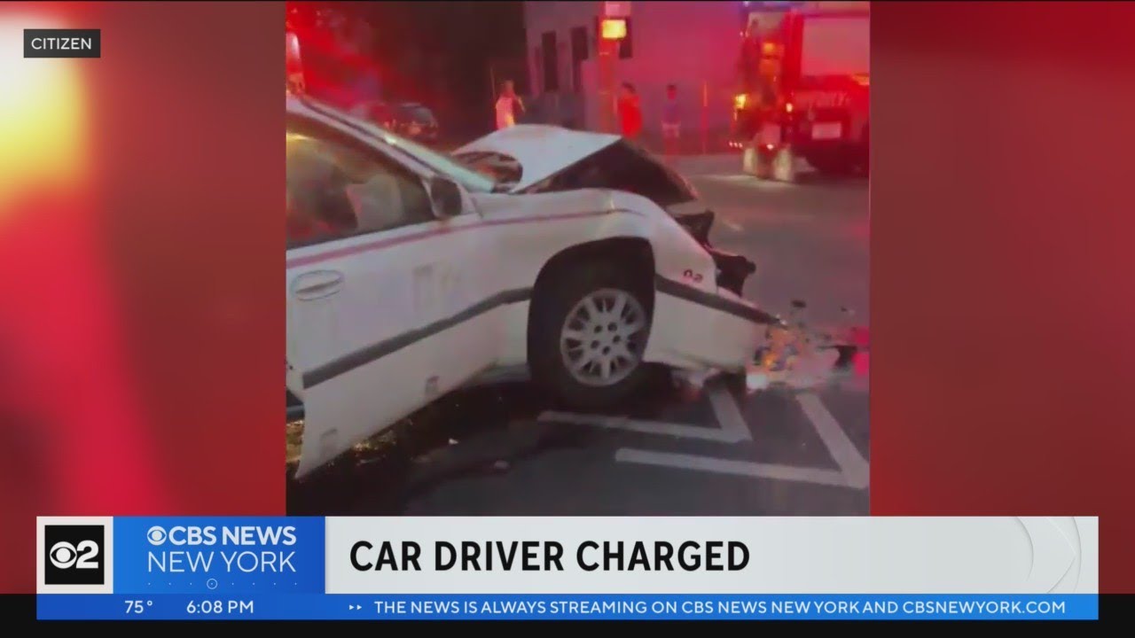 Driver charged in crash with MTA bus, 4 cars in Brooklyn