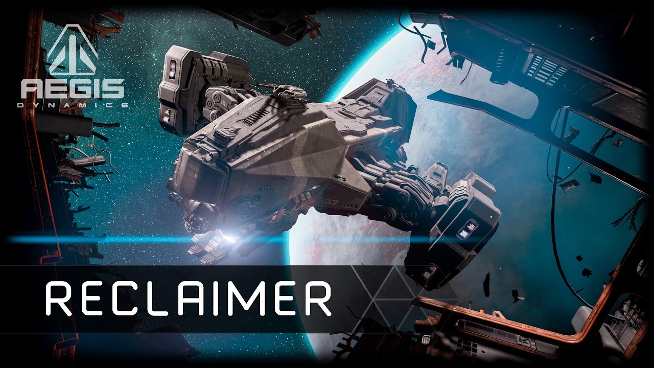 Самый большой корабль в Star citizen - Reclaimer | Обзор | Патч - 3.20 [4k]
