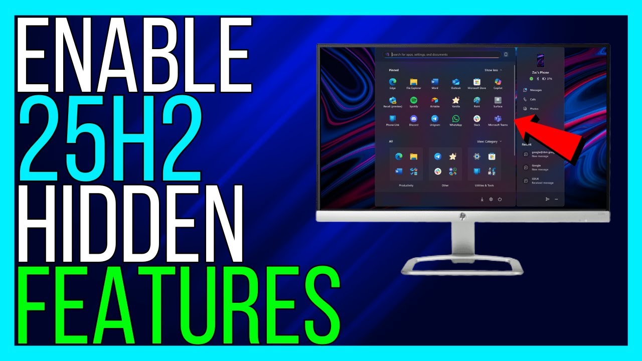 How to Enable Hidden Features in Windows 11 25H2