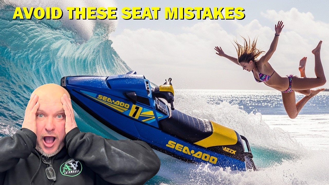 Recovering a Sea-Doo Seat The WRONG Way?! | Blacktide Jetsports Cover Install Tips