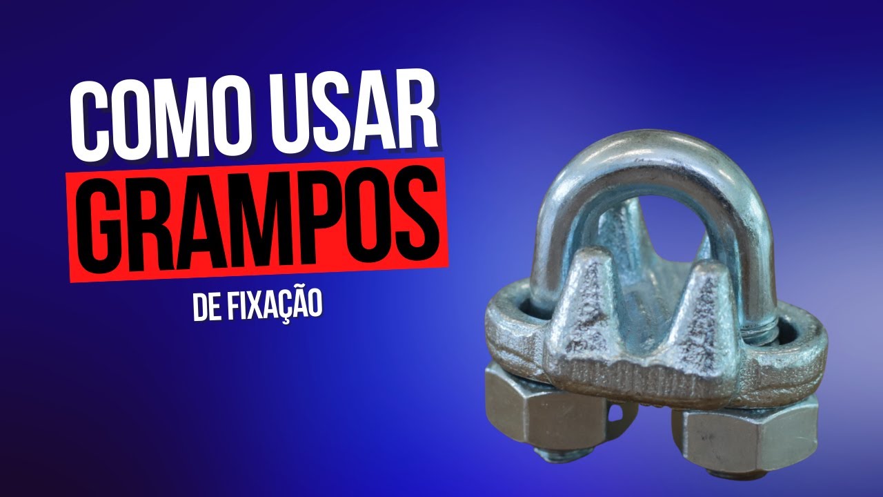 Como usar grampos de fixação em seu projeto