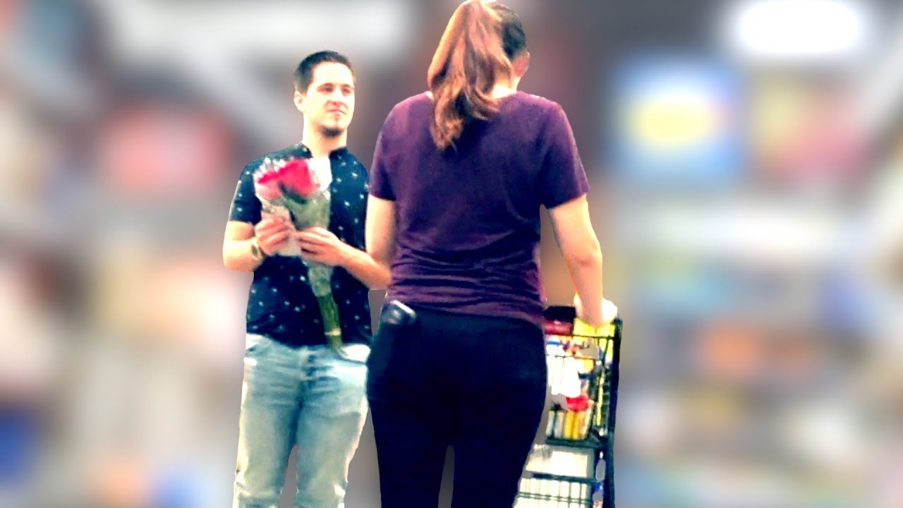 Picking Up Cute Shy Girl At The Grocery Store