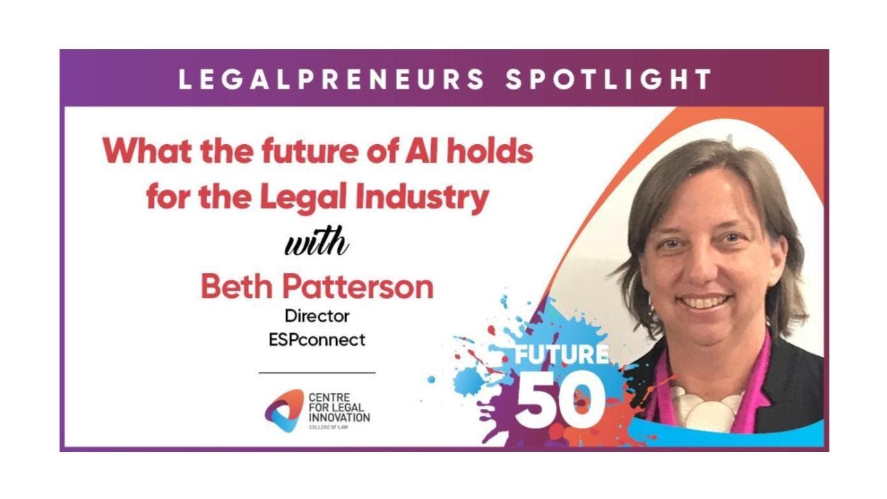 CLI Legalpreneurs Spotlight - Future 50 - What the future of AI holds for the Legal Industry