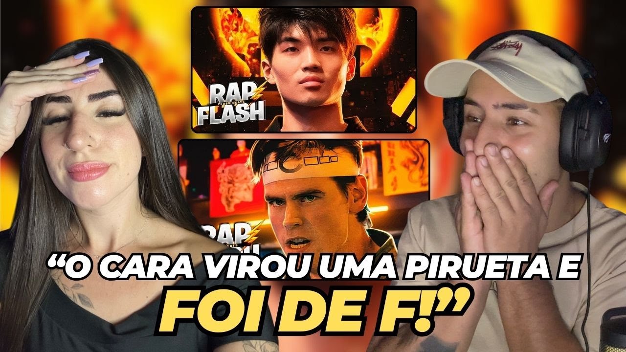 REAGINDO 2 EM 1 |  Kwon - CORAÇÃO DE COBRA // Axel - LUTADOR INTOCÁVEL | (Cobra Kai) Flash Beats